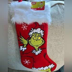 NWT The Grinch Christmas stocking